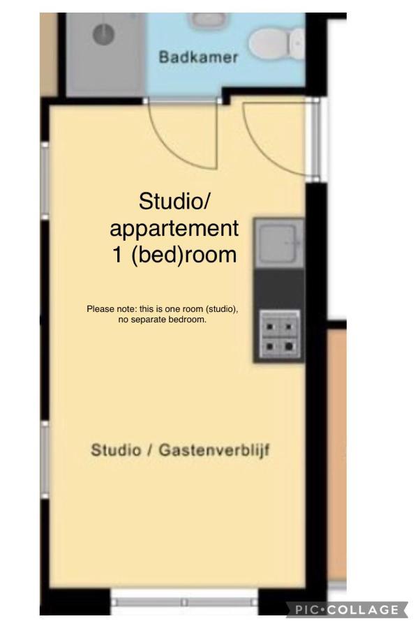 Studio En Deluxe Appartement Blueberry Зандфорт Экстерьер фото